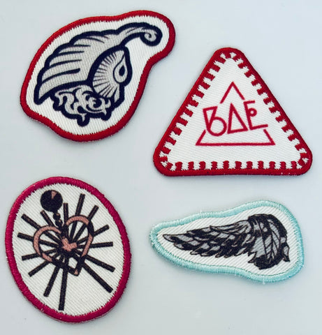 Paradox Live - Anne Faulkner - Hajun Yeon - Allen Sugasano - BAE - Embroidered Patches - Paradox Live Dope Show 2024 Patch