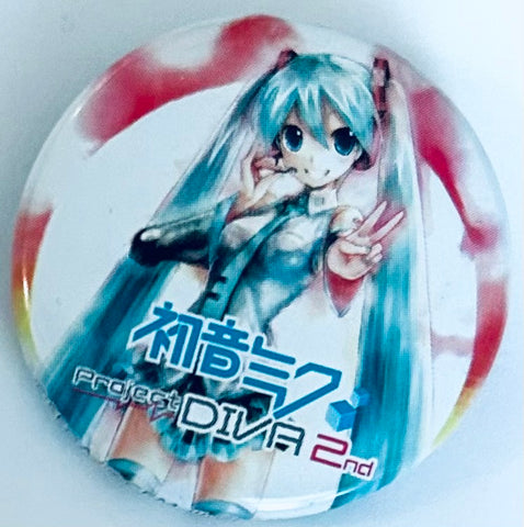 Hatsune Miku -Project Diva- 2nd - - Hatsune Miku - Can Badge