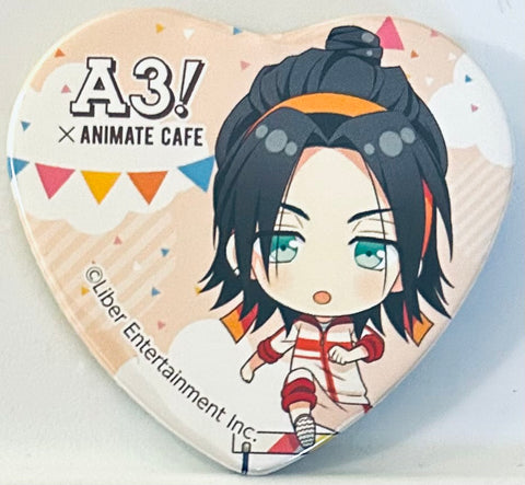 A3! - Izumida Azami - ( Acery) xanimatecafe Trading Heart-shaped Can Badge Sports Day ver. Group B"