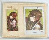 Genshin Impact - Zhongli - Acrylic Keychain & Photocard Set- 2023 Carnival Gathering Series - 2nd Anniversary Ver. (Mihoyo)