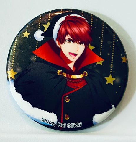 Obey Me! - Diavolo - Metallic Can Badge - Obey Me! x mixx garden Devil's Night Christmas Trading Metallic Can Badge (Eimo, Mixx Garden)