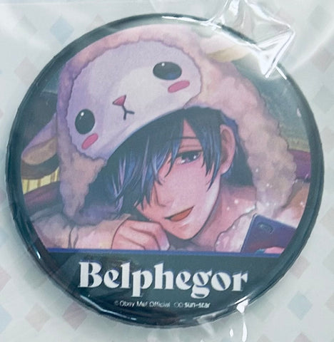 Obey Me! - Belphegor - Badge - Obey Me! Can Badge (Sun-Star Stationery, Tower Records)