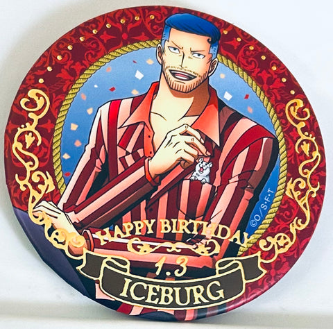 One Piece - Iceburg - Jewelry Can Badge - One Piece Birthday Item - One Piece Birthday Jewelry Can Badge - One Piece Birthday Jewelry Can Badge January (Brujula, Mugiwara Store)