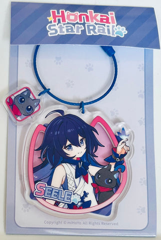 Honkai: Star Rail - Seele - Acrylic Keychain - Honkai: Star Rail Little Cat Series (miHoYo)