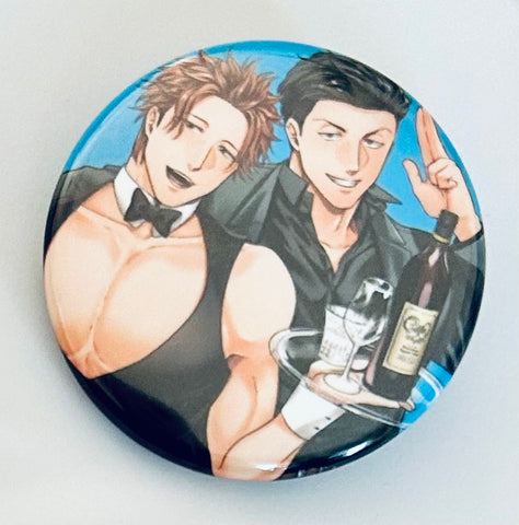 Momichupa Oppub ♂ Time - Shimada Naoto - Yamashita Takeru - Badge (Set A) (Frontier Works)