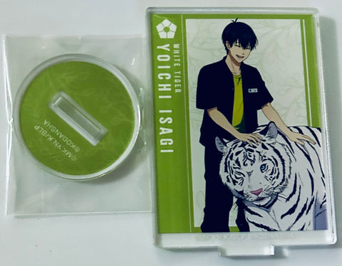 Blue Lock - Isagi Yoichi - Acrylic Stand - Blue Lock x Tobu Zoo Collaboration Kakioroshi Illustration Shiiku Gakari ver. Trading Acrylic Stand (Arma Bianca, Tobu Leisure Kikaku)