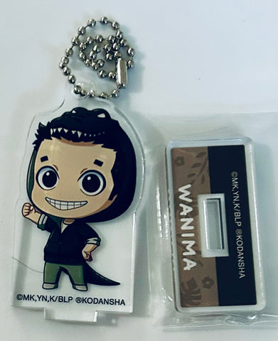 Blue Lock - Wanima Keisuke - Blue Lock x Tobu Zoo Collaboration Trading Chibi Chara Acrylic Stand Keychain ver. B - Chibi Chara - Standing Acrylic Keychain (Arma Bianca, Tobu Leisure Kikaku)