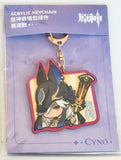 Genshin Impact - Cyno - Acrylic Keychain - Keyholder - Expression Pack - Q Version (Mihoyo) - Q Version (Mihoyo)