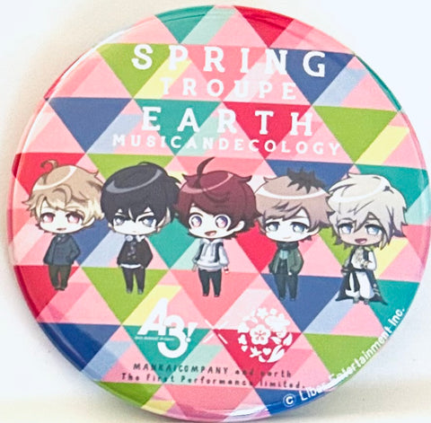 A3! - Can Badge -「 A3! (A-Three) ×earth Music & Ecology Japan Label 」