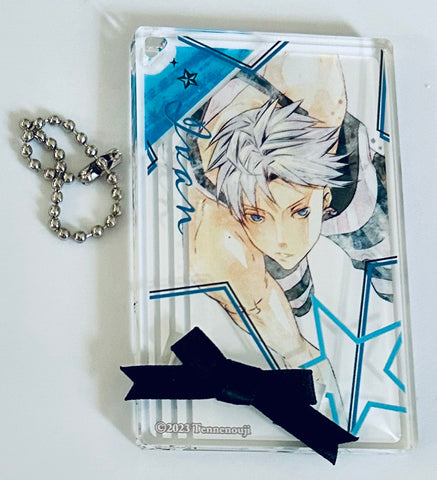 Lucky Dog 1+bad egg - Ivan Fiore - Lucky Dog 1+bad egg Trading Ribbon Tie Acrylic Plate Keychain - Ribbon Tie Acrylic Plate Keychain (Stellaworth)
