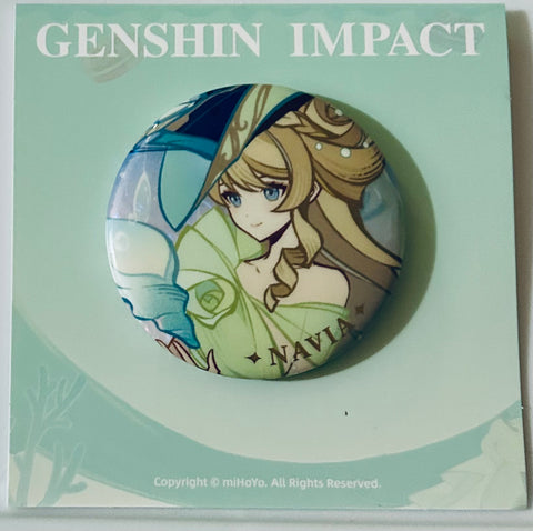 Genshin Impact - Navia Caspar - Badge - Genshin Impact Brexit Weaving Brocade Series (miHoYo)