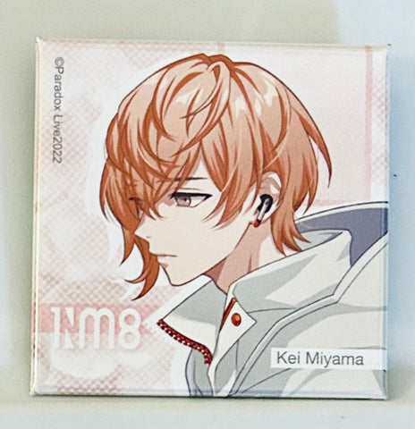 Paradox Live - Miyama Kei - Badge - Paradox Live Trading Square Can Badge FATE - Square Can Badge (Avex Pictures)