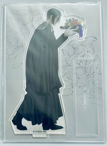 Kuroshitsuji ~Kishuku Gakkou-hen~ - Sebastian Michaelis - Acrylic Plate Stand (Prize B-1) - Kujibikido - Kuroshitsuji ~Kishuku Gakkou-hen~ Online Kuji (Kadokawa)