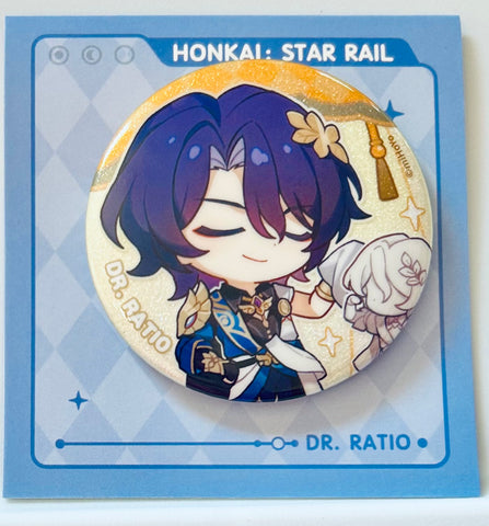 Honkai: Star Rail - Dr. Ratio - Badge - Honkai: Star Rail New Year Series (miHoYo)