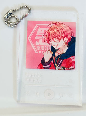 Paradox Live - Maruyama Reo - Paradox Live x COLLABO Cafe Honpo 2023 - Music Player Style Acrylic Charm (Collabo Cafe Honpo)