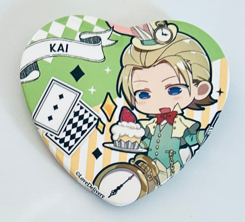 Taishou Mebiusline - Tatebayashi Kai - Badge - Heart Can Badge - Taishou Mebiusline Heart Can Badge Collection (Gift)