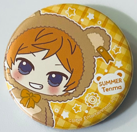 A3! - Sumeragi Tenma - A3! x Marui - MANKAI Winter Market - Can Badge Bear B (Autumn / Winter)