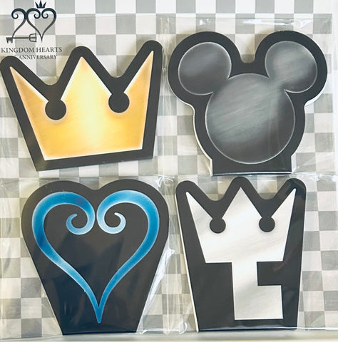 Kingdom Hearts - Memo Pad - Kingdom Hearts 20th Anniversary Die-cut Memo Set (4-piece Set)