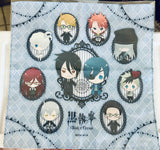 Kuroshitsuji ~Book of Circus~ - Charles Grey - Ciel Phantomhive - Dagger - Doll - Grell Sutcliff - Joker - Sebastian Michaelis - Snake - Undertaker - William T. Spears - Ani Kuji - Ani Kuji Kuroshitsuji Book of Circus - Mini Towel (Animate)