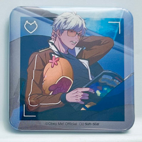 Obey Me! - Mammon - Obey Me! Can Badge Mammon - Square Can Badge (Sun-Star Stationery, Tower Records)