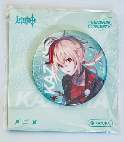 Genshin Impact - Kazuha - Can Badge - 2022 Online Concert Series Can Badge (Mihoyo)