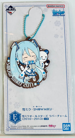 Piapro Characters - Hatsune Miku - Ichiban Kuji Yuki Miku ~Snow Miku~ (E prize) - Rubber Charm - 2011 (Bandai Spirits)
