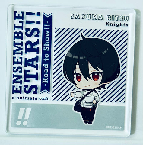 Ensemble Stars!! -Road to Show!!- - Sakuma Ritsu - Acrylic Coaster - Ensemble Stars!! -Road to Show!!- 2nd Trading Acrylic Coaster Deforme (Animate Cafe)
