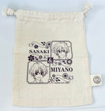 Sasaki to Miyano - Miyano Yoshikazu - Sasaki Shuumei - Drawstring Bag (Movic)