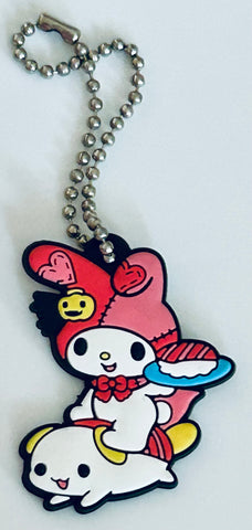 Sanrio Characters - My Melody - Rubber Mascot - Rubber Keychain (Bandai)