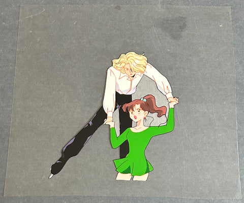 Sailor Moon - Makoto and Misha - Anime Cel w/Douga- Episode 39 - A2