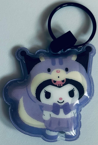 Sanrio Characters - Kuromi - Push Light Keyring - Sanrio Push Light Keyring Forest Animals