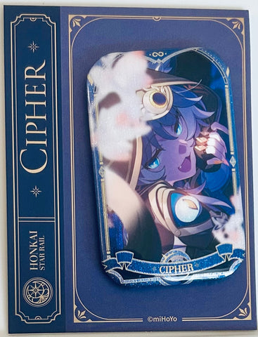 Honkai: Star Rail - Cipher - Badge - Honkai: Star Rail Chrysos Heirs Series (miHoYo)