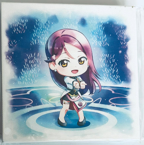 Love Live! Sunshine!! - Sakurauchi Riko - Canvas Board - Ichiban Kuji - Ichiban Kuji Love Live! Sunshine!! 5th Anniversary (J Prize) - Kyun-Chara Illustrations - Mirai Ticket (Bandai Spirits)