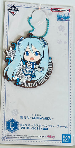 Piapro Characters - Hatsune Miku - Ichiban Kuji Yuki Miku ~Snow Miku~ (E prize) - Rubber Charm - 2010 (Bandai Spirits)