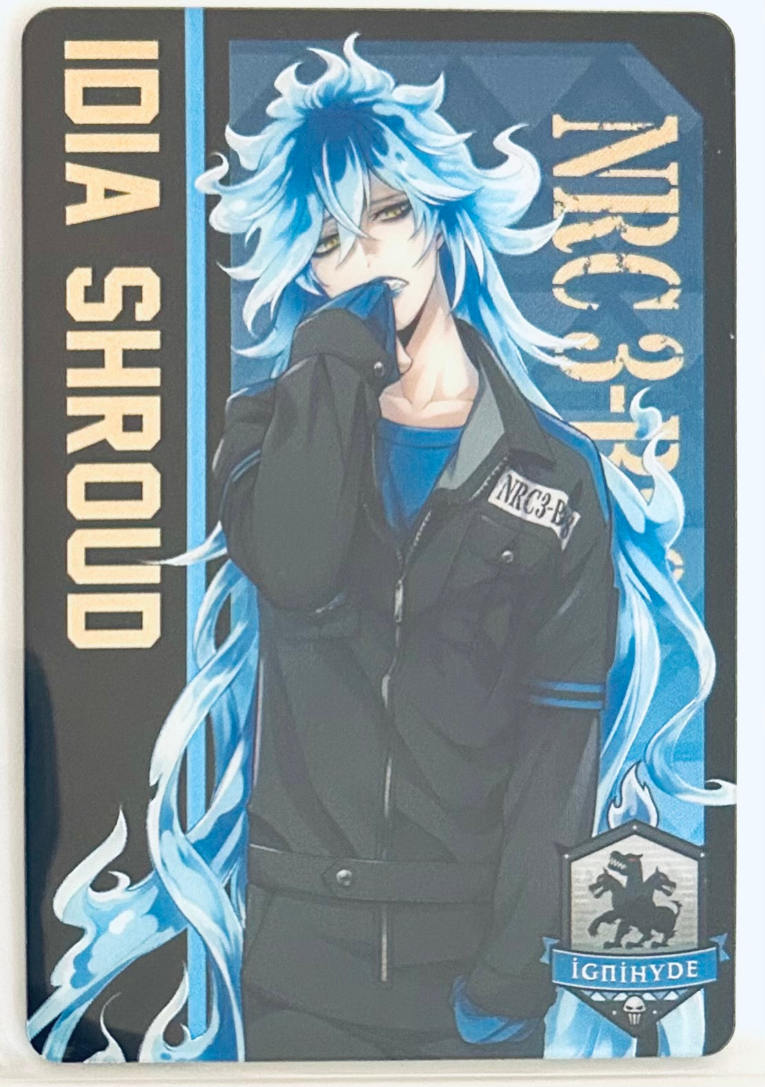 Twisted Wonderland - Idia Shroud - Metal Card - Disney