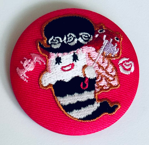 One Piece - Perona - Have a Break! Series Icing Cookie-gara - Have a Break! Series Icing Cookie-gara Shishuu Can Badge - Shishuu Can Badge (Movic, Mugiwara Store, Toei Animation)
