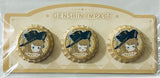 Genshin Impact - Navia Caspar - Bottle Cap Badge (Set) - Genshin Impact Fragrant Fantasy Series (miHoYo)