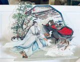 Mo Dao Zu Shi - Lan WangJi - Wei Wuxian - Acrylic Diorama Stand - Four Scenes in Years Ver (Nanmanshe)