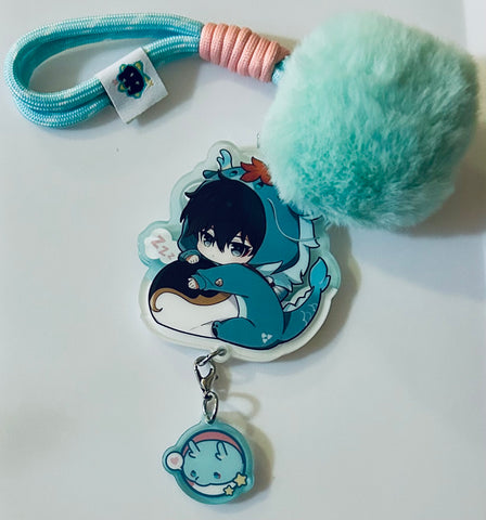 Honkai: Star Rail - Dan Heng - Acrylic Keychain - Honkai: Star Rail Boy's Dormitory Series (miHoYo)