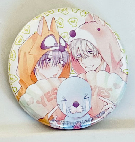 Bonobono - Ecchi wa Shuu 7 Kibou desu! - Kisaragi Aoi - Kurose Iori - Badge - Takeshobou Bo no Fes x Gratte in AGF 2022 Trading Can Badge (A Group) (Animate Cafe)