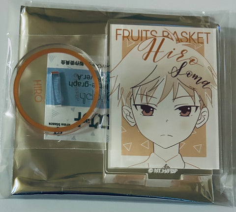 Fruits Basket - Soma Hiro - Acrylic Stand - Fruits Basket Trading lette-graph Acrylic Stand ver.A - lette-graph Series (Arma Bianca)