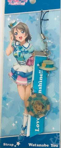 Love Live! Sunshine!! - Watanabe You - Metal Charm Strap - Strap (Movic)