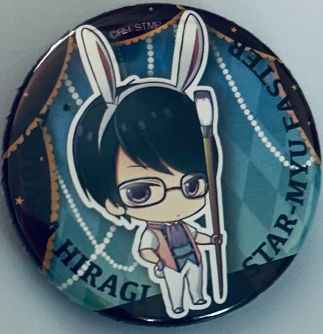 High School Star Musical - Hiiragi Tsubasa - Ayanagi Easter Series - Badge - Star Mu Ayanagi Gakuen Can Badge Team Kao-kai + Tsukigami Haruto ver. (Hybrid Mind Market, i0plus)