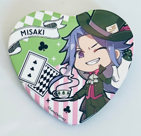 Taishou Mebiusline - Misaki - Badge - Heart Can Badge - Taishou Mebiusline Heart Can Badge Collection (Gift)