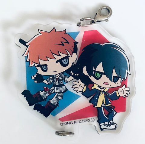 Hypnosis Mic -Division Rap Battle- - Busujima Mason Rio - Yamada Saburo - Hypnosismic -Division Rap Battle- Hypnosismic Sanrio Remix Connecting Acrylic Keychain (King Record)