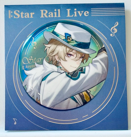 Honkai: Star Rail - Aventurine - Badge - Honkai: Star Rail 1st Anniversary - Star Rail Live Series (miHoYo)