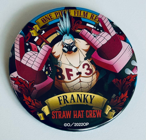 One Piece Film Red - Franky - Can Badge - One Piece Film Red Can Badge