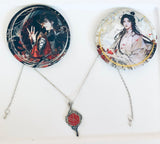 Heaven Official's Blessing - Hua Cheng - San Lang - Xie Lian - Official Can Badge Set - Mysterious Shadow Trace Version (bilibili)