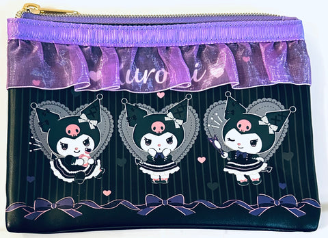 Sanrio Characters - Kuromi - Frill Pouch - Kuromi Atari Kuji (4) - Sanrio Atari Kuji (Sanrio)