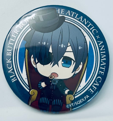 Gekijouban Kuroshitsuji ~Book of the Atlantic~ - Ciel Phantomhive - Badge - Kuroshitsuji ~Book of the Atlantic~ x Animate Cafe (Animate)